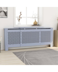 Cache-radiateur MDF Gris 205 cm | Mobilier & Déco