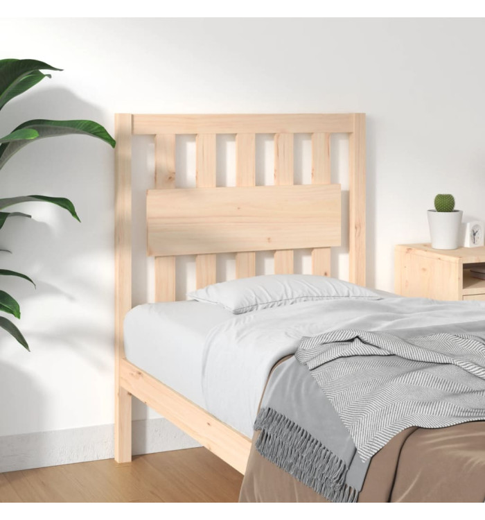 Tête de lit 80,5x4x100 cm bois massif de pin | Mobilier & Déco