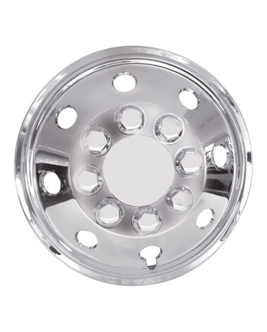 Carpoint Ensemble d'enjoliveur de roue sphérique 38 cm chrome | Mobilier & Déco