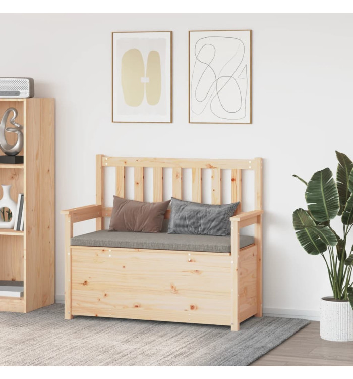 Banc 112,5x51,5x96,5 cm Bois de pin massif | Mobilier & Déco