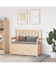Banc 112,5x51,5x96,5 cm Bois de pin massif | Mobilier & Déco
