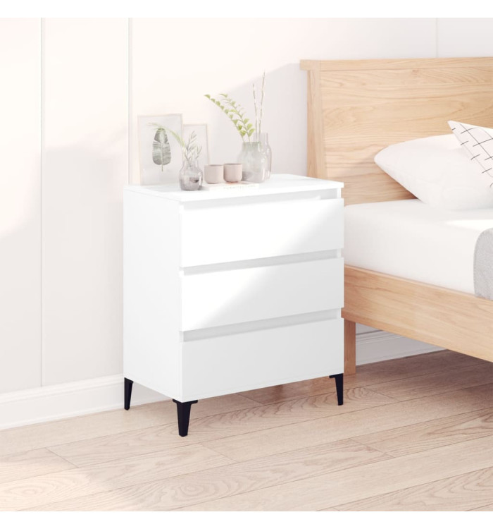 Buffet Blanc 60x35x70 cm Bois d'ingénierie | Mobilier & Déco