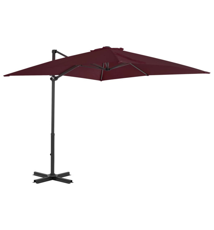 Parasol de jardin en porte-à-faux avec mât en aluminium | Mobilier & Déco