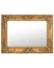 Miroir mural style baroque 60x40 cm Doré | Mobilier & Déco
