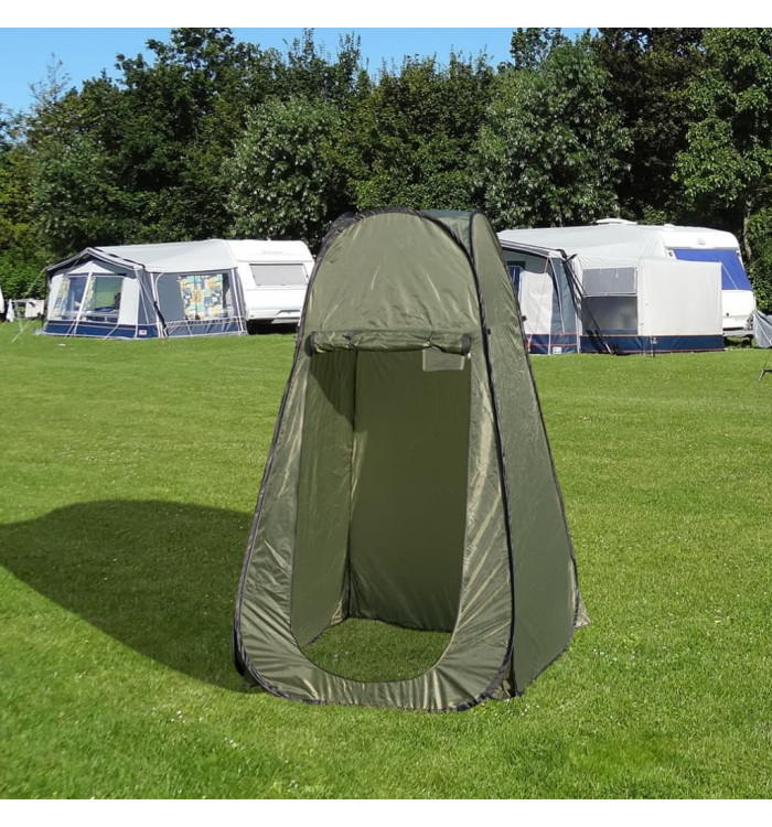 ProPlus Tente d'intimité escamotable Polyester Vert | Mobilier & Déco