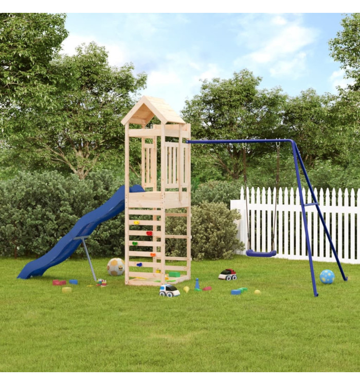 Aire de jeux d'extérieur bois de pin massif | Mobilier & Déco