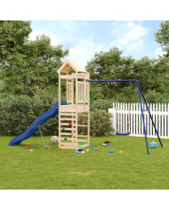 Aire de jeux d'extérieur bois de pin massif | Mobilier & Déco
