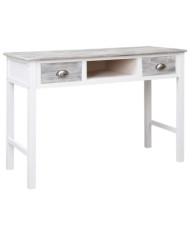 Bureau Gris 110x45x76 cm Bois | Mobilier & Déco