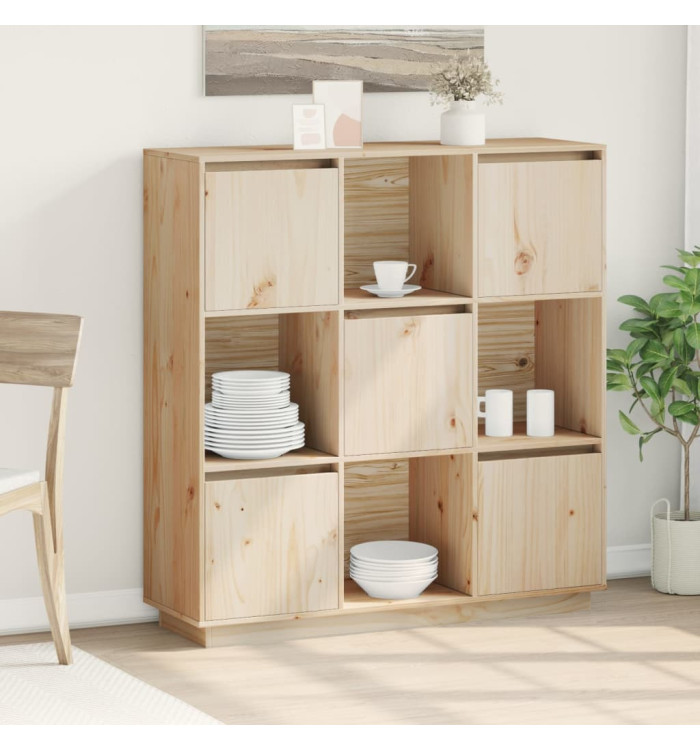 Buffet 110,5x35x117 cm Bois de pin massif | Mobilier & Déco