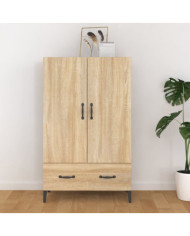 Buffet haut Chêne sonoma 70x31x115 cm Bois d'ingénierie | Mobilier & Déco