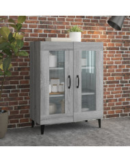Buffet sonoma gris 69,5x34x90 cm bois d'ingénierie | Mobilier & Déco
