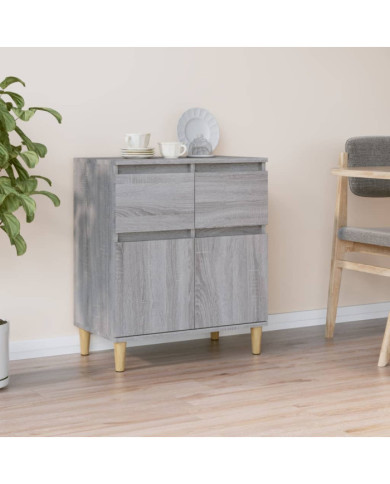 Buffet Sonoma gris 60x35x70 cm Bois d'ingénierie | Mobilier & Déco
