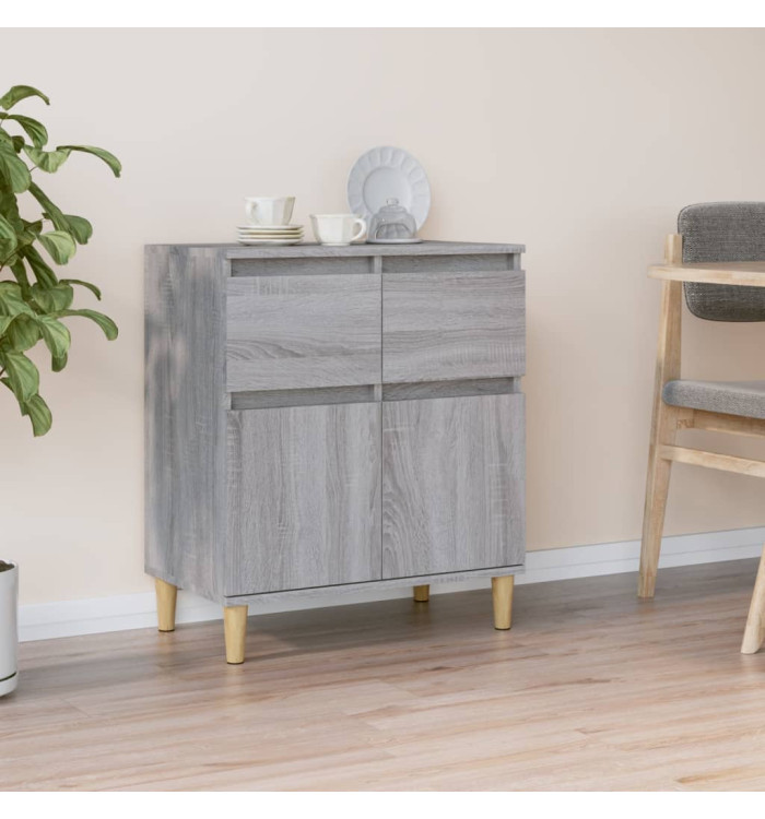 Buffet Sonoma gris 60x35x70 cm Bois d'ingénierie | Mobilier & Déco