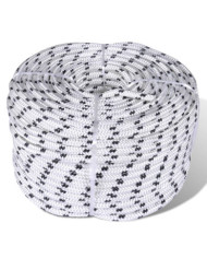 Corde de bateau tressée Polyester 10 mm 250 m Blanc | Mobilier & Déco