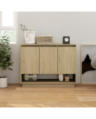 Buffet Chêne sonoma 97x31x75 cm Bois d'ingénierie | Mobilier & Déco