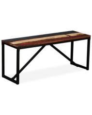 Banc 110 x 35 x 45 cm Bois de récupération massif | Mobilier & Déco