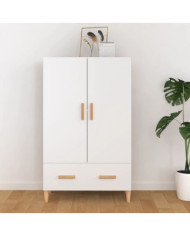 Buffet Blanc 70x31x115 cm Bois d'ingénierie | Mobilier & Déco