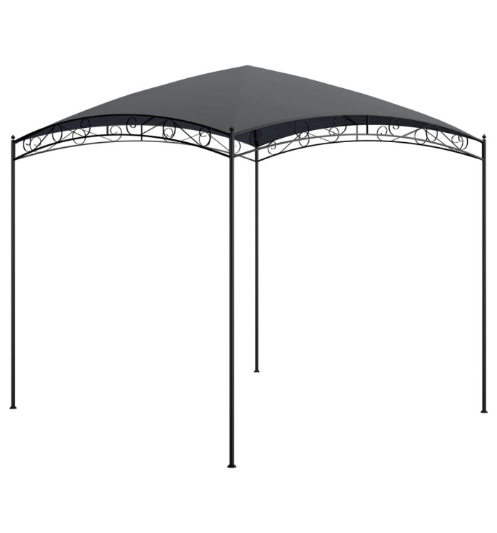 Belvédère 3x3x2,65 m Anthracite 180 g/m² | Mobilier & Déco