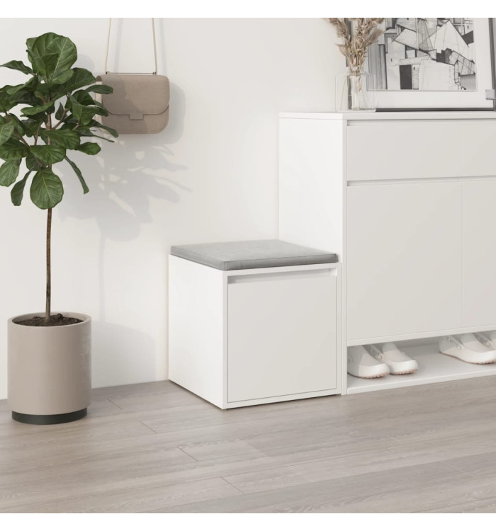 Tiroir boîte Blanc 40,5x40x40 cm Bois d'ingénierie | Mobilier & Déco