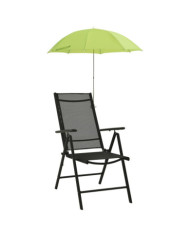 Parasols de chaise de camping 2 pcs Vert 105 cm | Mobilier & Déco