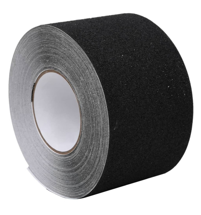 Bande antidérapante Noir 0,1x20 m PVC | Mobilier & Déco