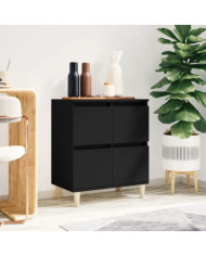 Buffet Noir 60x35x70 cm Bois d'ingénierie | Mobilier & Déco