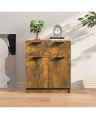 Buffet Chêne fumé 60x30x70 cm Bois d'ingénierie | Mobilier & Déco