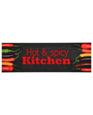 Tapis de cuisine lavable Hot et Spicy 60x300 cm | Mobilier & Déco