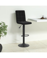 Tabouret de bar Noir Velours | Mobilier & Déco