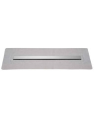 SCHÜTTE Siphon de sol de douche avec couvercle en inox 95,5 cm | Mobilier & Déco
