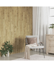 Panneaux muraux Aspect bois Marron PVC 4,12 m² | Mobilier & Déco