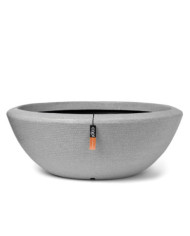Capi Bol à plantes bas Arc Granite 61x25 cm Ivoire | Mobilier & Déco