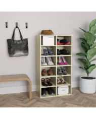 Étagère à chaussures Chêne sonoma 54x34x100,5 cm | Mobilier & Déco