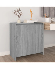 Buffet Sonoma gris 70x41x75 cm Bois d'ingénierie | Mobilier & Déco