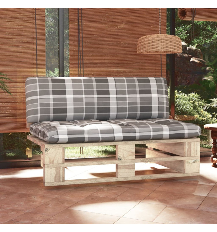 Canapé central palette de jardin bois de pin imprégné | Mobilier & Déco