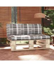 Canapé central palette de jardin bois de pin imprégné | Mobilier & Déco