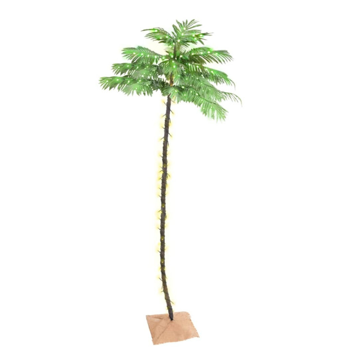 Palmier à LED 252 LED Blanc chaud 400 cm | Mobilier & Déco