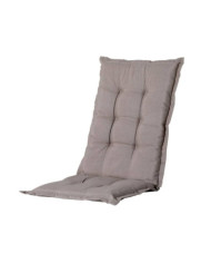 Madison Coussin de chaise à haut dossier Basic 123x50 cm taupe | Mobilier & Déco