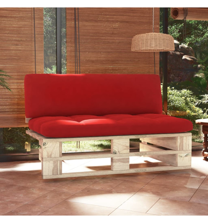 Canapé central palette de jardin bois de pin imprégné | Mobilier & Déco
