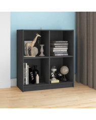 Buffet Gris 70x33x76 cm Bois massif de pin | Mobilier & Déco