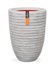 Capi Pot à fleurs Nature Row 36 x 47 cm Ivoire KRWI782 | Mobilier & Déco