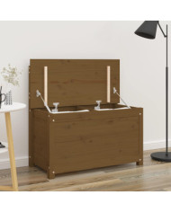 Banc Marron miel 80x41x77 cm Bois de pin massif | Mobilier & Déco