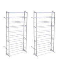 Étagère à chaussures 2 pcs | Mobilier & Déco