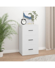 Buffet Blanc 40x33x70 cm Bois d'ingénierie | Mobilier & Déco