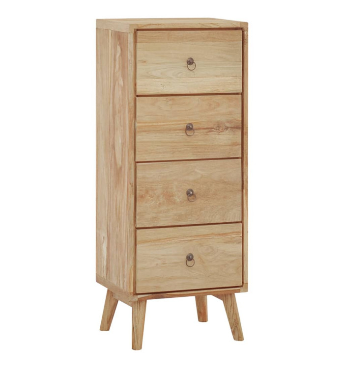 Commode 40x30x100 cm Bois massif de teck | Mobilier & Déco