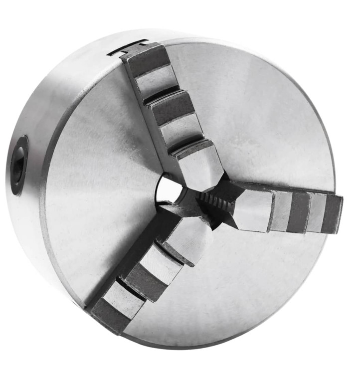 Mandrin de tour auto-centrant à 3 mâchoires 125 mm Acier | Mobilier & Déco