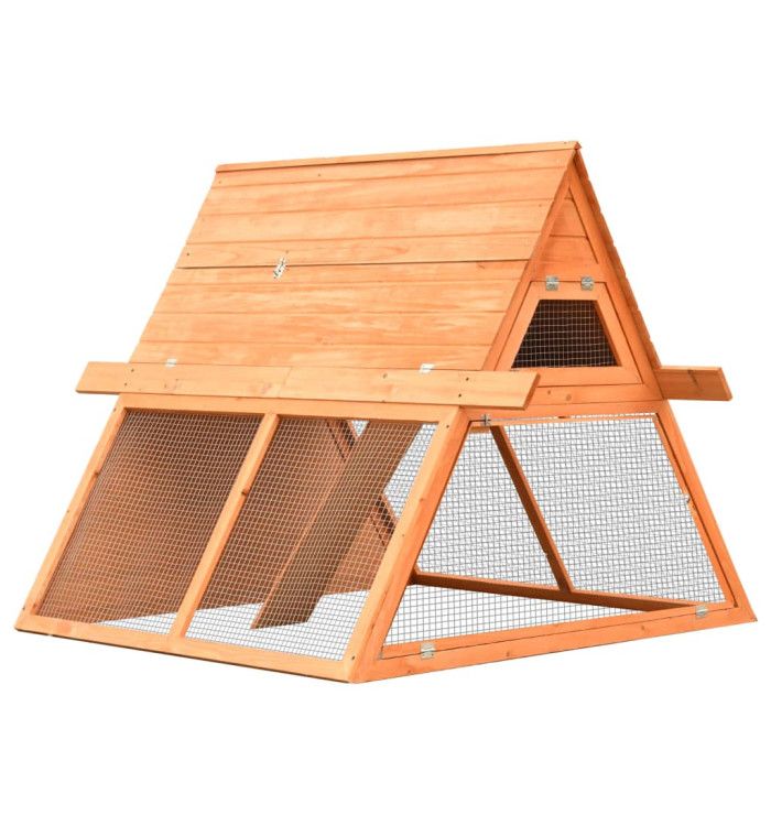 Clapier Bois de pin et de sapin massif 152x128x108 cm | Mobilier & Déco