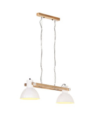 Lampe suspendue industrielle 25 W Blanc 109 cm E27 | Mobilier & Déco
