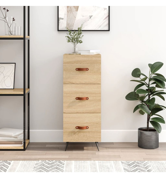 Buffet Chêne sonoma 34,5x34x90 cm Bois d'ingénierie | Mobilier & Déco