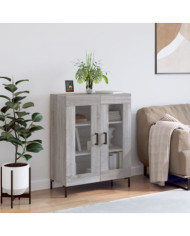 Buffet sonoma gris 69,5x34x90 cm bois d'ingénierie | Mobilier & Déco